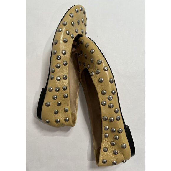 Gimaguas Bailarina Studs Flats in Butter - Picture 6 of 8